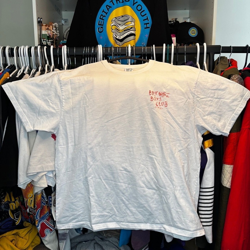 Billionaire Boys Club BBC Speaker Stack T Shirt White 2XL Pharrell Graphic Tee